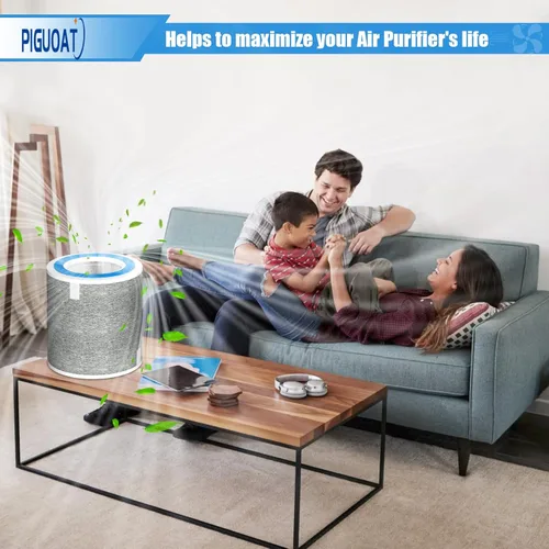 Miniatura 6 de Paquete de 2 filtros HP102 compatibles con Shark HP152 HP102PET HC452 HC450 HC450C HC451 HC452C HC455 HP100 HP100C HP102C HP105