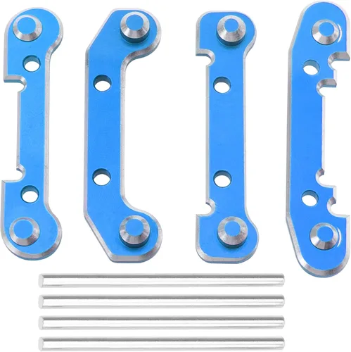 Miniatura 2 de Placa de montaje de refuerzo para brazo oscilante delantero trasero compatible con WLtoys 144001 144002 144010 124016 124017 124018 124019 RC Car