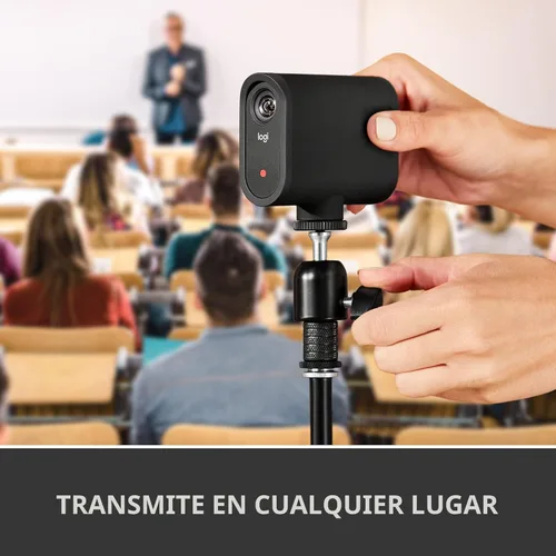 Miniatura 3 de Logitech for Creators Mevo Start, cámara inalámbrica de transmisión en vivo, calidad de video HD de 1080p, control inteligente de aplicaciones