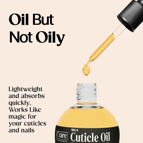 Miniatura 7 de Aceite para cutículas C CARE para uñas - Aceite de uñas de leche y miel - Repara, hidrata y fortalece las uñas y cutículas durante la noche