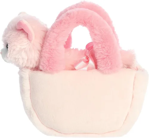 Miniatura 6 de Aurora Fashion Fancy Pals Pastel Rainbow - Gatito de peluche - Compañeros sobre la marcha - Accesorios elegantes - Rosa 7 pulgadas