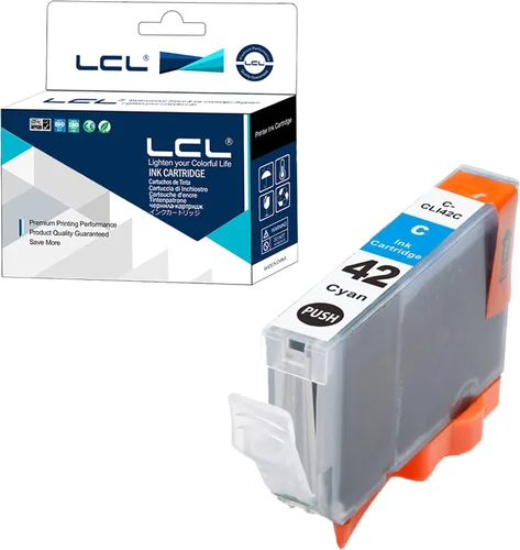 Miniatura 12 de LCL Cartucho de tinta de repuesto compatible para Canon CLI42 CLI-42 BK CLI-42BK 6384B002 Pro-100 Pro-100S (paquete de 1 negro)