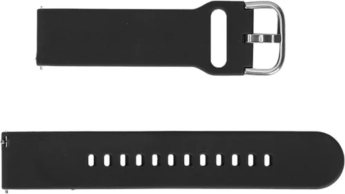 Miniatura 5 de Correa de reloj inteligente, ajuste libre de silicona agradable a la piel, anti pérdida, correa de reloj suave para Amazfit Bip U negro