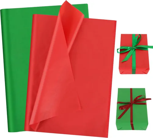 Miniatura 13 de BEISHIDA 100 hojas de papel de seda verde oliva a granel, papel de seda de envoltura para bolsas de regalo, papel de regalo de 14 x 20 pulgadas