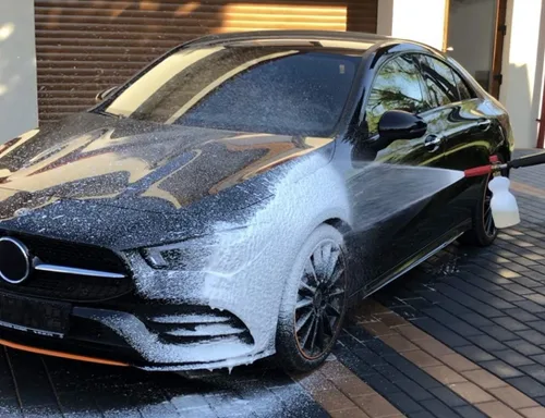 Miniatura 8 de Cañón de espuma listo para usar – Champú de lavado de autos sin contacto de un solo paso (1 galón, 128 oz) – No requiere relación de mezcla – Grado