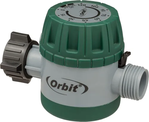 Orbit 62034 Temporizador de agua mecánico para riego de césped y jardín