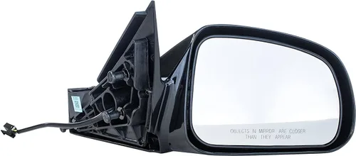 Miniatura 10 de Dependable Direct Espejo lateral del conductor compatible con Pontiac Grand Prix (2004 2005 2006 2007 2008) Negro, Ajuste eléctrico,