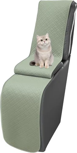 Miniatura 76 de Fundas de terciopelo 10% impermeables para sofá modular reclinable en forma de L, 1 pieza, fundas acolchadas para sofá reclinable esquinero, juego