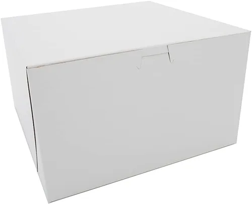 Miniatura 9 de Southern Champion Tray Cajas de panadería blancas estándar 6X4-1/2X2-3/4, 250