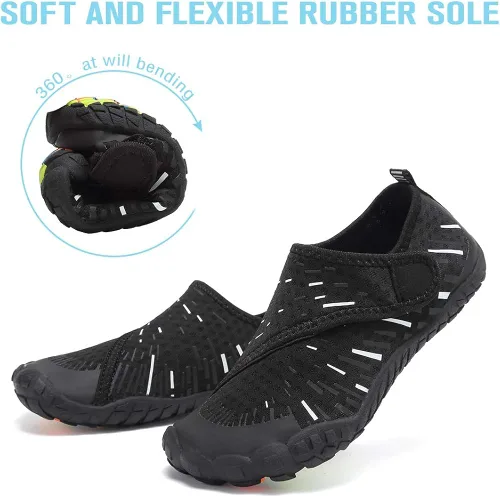 Miniatura 5 de CIOR Zapatos acuáticos para niños y niñas, tenis deportivos acuáticos, ligeros, deportivos de secado rápido (bebéniño pequeñoniño grande)