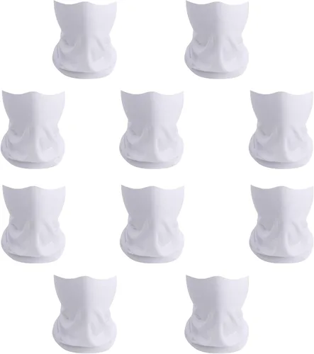 Miniatura 19 de Mascarillas de Polaina para el Cuello, Bufanda en Tubo, Bandanas Sin Costuras, Pañuelos para el Rostro, Cubierta Multiusos para la Cabeza