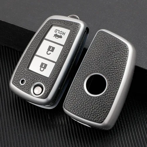 Miniatura 5 de Leather TPU Car Key Case Cover, for Nissan X-Trail T32 Juke F15 Qashqai J11 Murano Tiida Maxima Altima Quest Livina Nismo