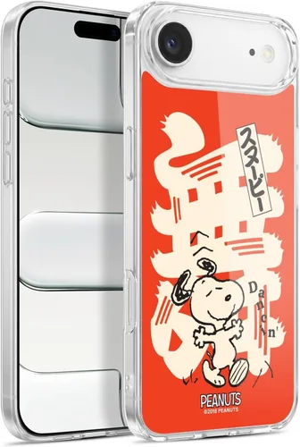 Miniatura 373 de Carcasa de gel para iPhone 7 Plus/iPhone 8 Plus, diseño de Snoopy Oriental de Peanuts, Badges