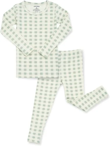 Miniatura 98 de AVAUMA Conjunto de pijama de algodón para bebés y niñas de 6 meses a 7 años