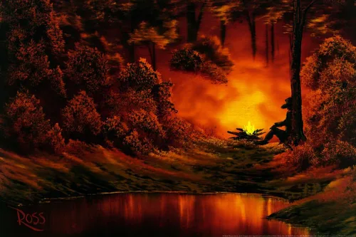 Miniatura 33 de Bob Ross Mira Alrededor La Belleza Está En Todas Partes Pintura Cita Motivacional Inspiradora Famosa Arte de Pared Impresión Cartel Fresco 12x18
