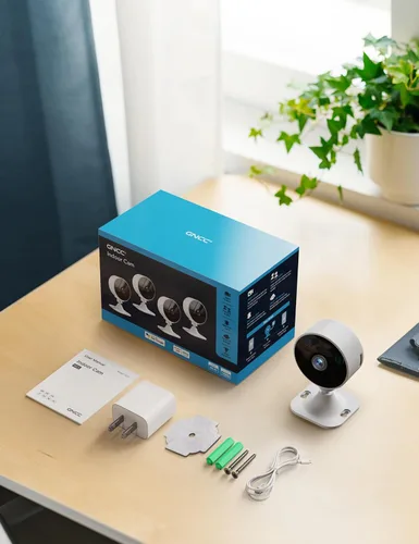 Miniatura 10 de Cámaras GNCC para seguridad del hogar, cámara de seguridad interior, cámara para gatos con aplicación para teléfono, detección de movimiento 1080P