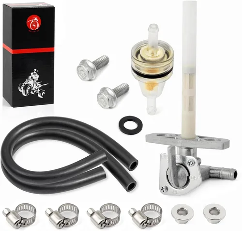 Miniatura 5 de 16950-KT0-831 Kit de válvula de combustible para tanque de gas de 0.315 in para Honda XR200R XR250R XR350R XR400R XR500R XR600R 16950-KCY-671