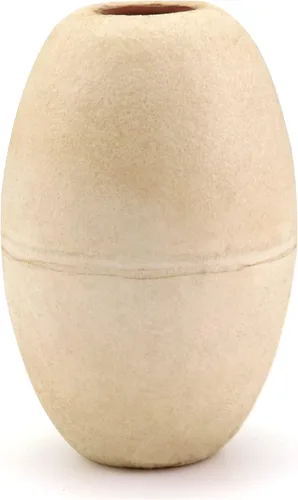 Miniatura 3 de QWORK Paquete de 6 flotadores ovalados para agua, flotadores de boya de 3.5 x 5.5 pulgadas con agujero central de 1/2 pulgada, boya de plástico duro