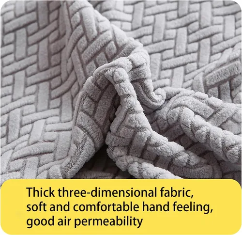 Miniatura 3 de Funda elástica para sillón, funda de sillón gruesa y elástica de tela jacquard, protector de muebles de color sólido, funda de sofá para niños