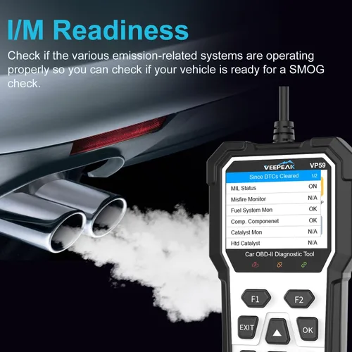 Miniatura 3 de Herramienta de diagnóstico OBD2 de Veepeak con reinicio, lector de códigos de verificación del motor para coches y camionetas ligeras desde 1996+