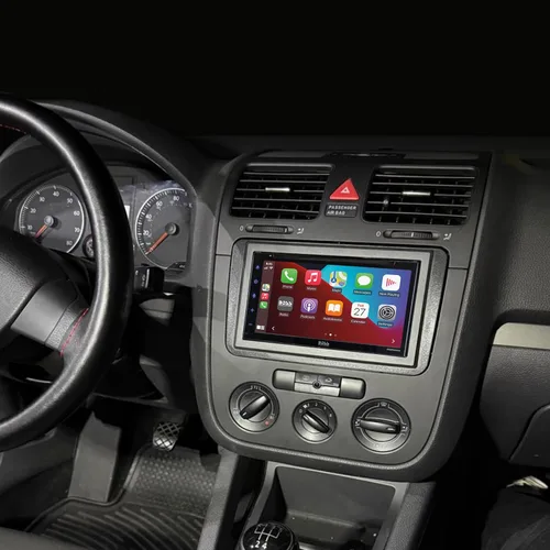 Miniatura 9 de Scosche ICVW6BN Kit de instalación de radio doble DIN para tablero compatible con vehículos Volkswagen amplificados no de fábrica seleccionados
