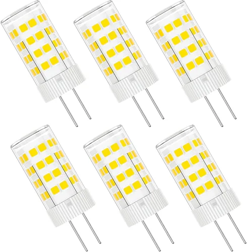 Miniatura 11 de Bombilla LED G4 T3 JC con base bi-pin 3W AC/DC 12V blanco cálido 3000K 20W-25W reemplazo de bombilla halógena para debajo del gabinete, lámpara