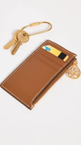 Miniatura 4 de Tory Burch Estuche para tarjetas Miller con cremallera superior para mujer
