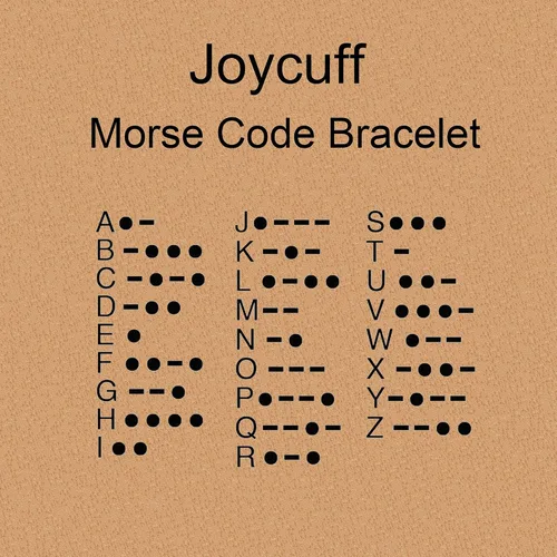 Miniatura 6 de Pulseras inspiradoras en código morse para hombres, mujeres, niños y niñas, padres, madres, tías, abuelas, hijas, para el Día de la madre