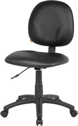 Miniatura 4 de Boss Office Products Silla de trabajo Dimond sin brazos en negro