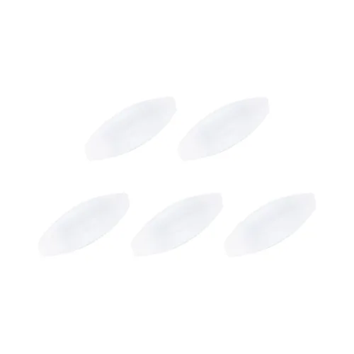 Miniatura 7 de MECCANIXITY Agitador magnético mezclador barra de agitación 8 mm (0.31 ") x6mm forma de oliva PTFE imán de revestimiento blanco para laboratorio 5