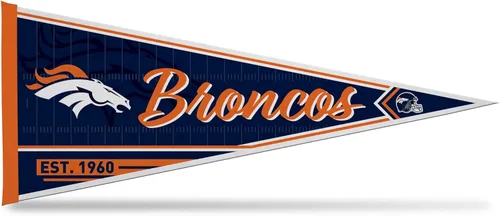 Miniatura 29 de Rico Industries NFL Football Classic - Banderín de fieltro de 12 x 30 pulgadas para decoración de pared, ideal para el hogar, dormitorio, decoración