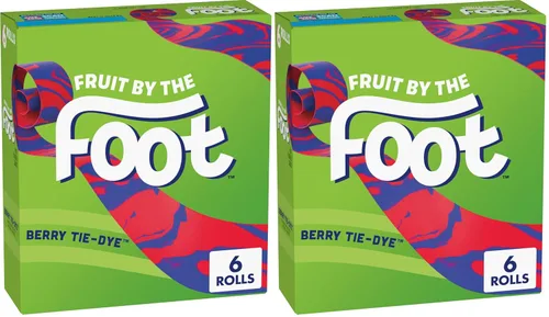 Miniatura 20 de Fruit by the Foot Snacks con sabor a frutas, Starburst, paquete variado, 6 unidades (paquete de 8)