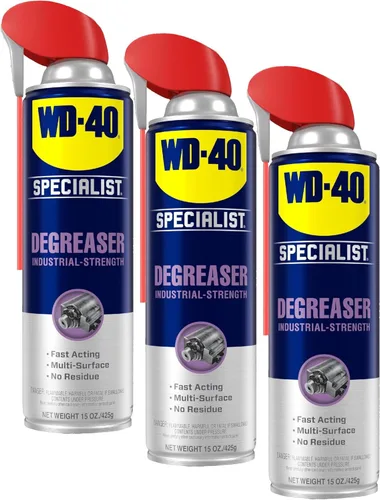 WD-40 Specialist Desengrasante, fuerza industrial, 15 onzas (paquete de 3)