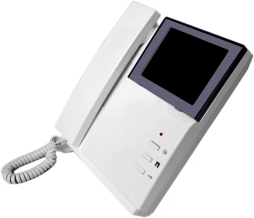 Miniatura 2 de Sistema de videoportero, monitor LCD transparente de 4.3 pulgadas, kit de timbre de video portero con cable, visión nocturna por infrarrojos, cámara