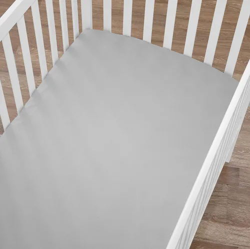 Miniatura 4 de American Baby Company - Juego de 3 sábanas ajustadas para cuna de 100% algodón natural de 52" x 28" - Sábanas suaves, transpirables, hipoalergénicas