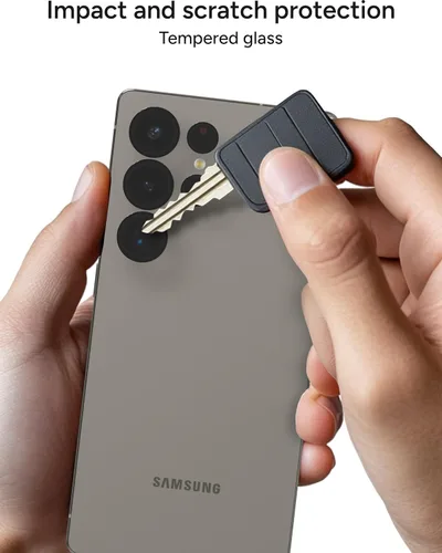 Miniatura 3 de ZAGG Glass Elite - Protector antirreflectante para lente de cámara Samsung Galaxy S25 Ultra, tecnología antirreflejos, máxima resistencia a impactos