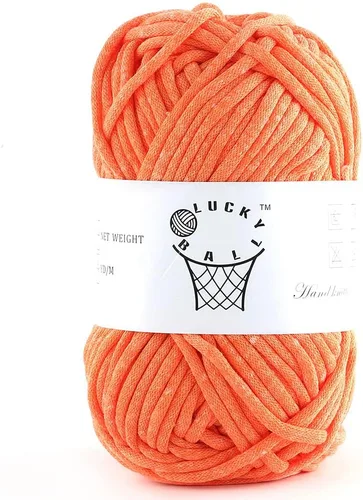 Miniatura 9 de Hilo de 100g para Ganchillo y Tejer, 66 yardas/60m de Hilo de Algodón para Principiantes, Hilo de Mezcla de Acrílico Algodón-Nylon para Kit de Blanco