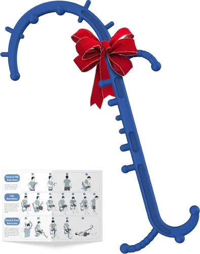 Miniatura 10 de Masajeador de espalda y cuello para aliviar el dolor de tejido profundo, herramientas mejoradas de masaje de caña de punto de gatillo de cuerpo