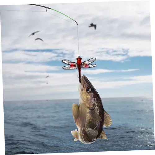 Miniatura 2 de VANZACK 3 unids Señuelo Libélula Pesca Anzuelos de Pesca Equipo Equipo de Pesca Bass Equipo de Pesca Bass Señuelos de Pesca Agua Salada Señuelos