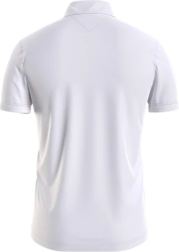 Miniatura 2 de Tommy Hilfiger Polo de piqué elástico de manga corta para hombre en corte ajustado, Cobalto