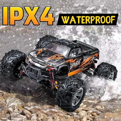 Miniatura 3 de FMT - Autos RC de alta velocidad sin escobillas de 32.3 mi/h 1:16 Control remoto Monster Truck 4WD todo terreno todoterreno 2.4Ghz a prueba