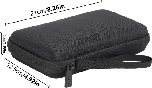 Miniatura 5 de co2CREA Funda rígida de repuesto para VTech KidiBuzz 3 / KidiBuzz G2 para niños Electrónica Smart Device KidiConnect (funda negra + interior gris)