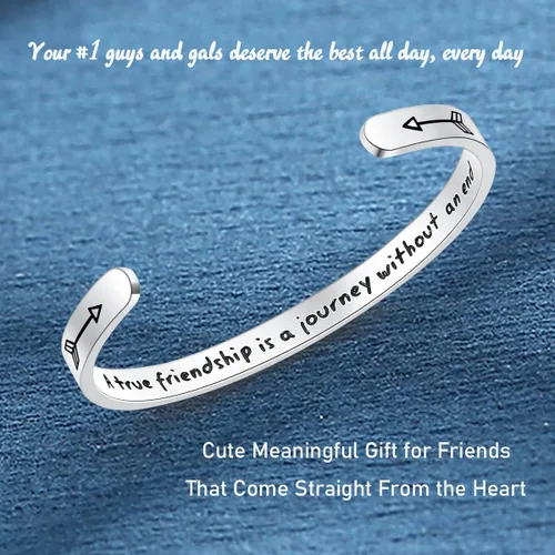 Miniatura 2 de SAM & LORI - Pulseras personalizadas para chicas adolescentes y mujeres, joyas motivacionales para regalar a tu mejor amiga, mamá, hija o hermana