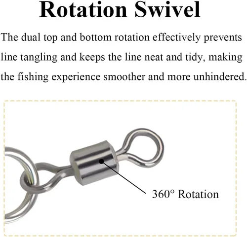 Miniatura 4 de SagaSave 5PCS Pesca Peso aerodinámico forma bala con anillos de conexión de acero inoxidable para pesca de mar, pesca en hielo