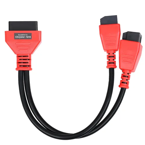 Adaptador de cable FCA 12+8 para Chrysler 12+8 conector de cable de programación, OBD2 adaptador de cable de derivación de seguridad
