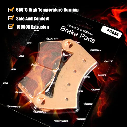 Miniatura 2 de 2205949 Pastillas de freno compatibles con Polaris RZR XP Turbo 2016-2021, RZR PRO XP/PRO XP 4 reemplazan 2206231, incluye juego de 4