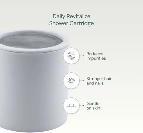 Miniatura 5 de AquaBliss Cartucho de repuesto de filtro de ducha de alto rendimiento, reduce los productos químicos y el cloro, restaura el equilibrio del pH, piel