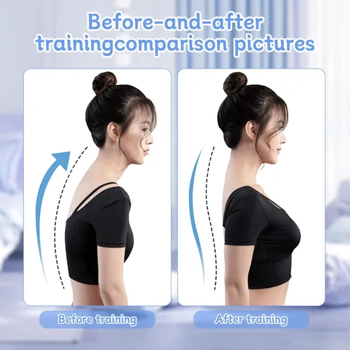 Miniatura 3 de Figura 8 Banda de resistencia, bandas de ejercicio para hombres y mujeres con asas, equipo de fitness para el hogar de yoga, pilates, (azul)
