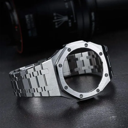 Miniatura 3 de GA2100 Correa de metal para reloj con bisel 3er reemplazo Accesorios para Casio G-Shock GA-2100GA-2110