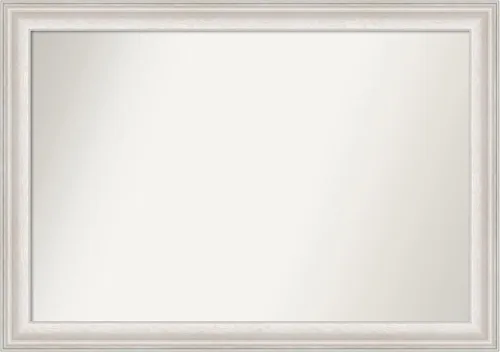 Miniatura 47 de Amanti Art Espejo de pared blanco de 30 x 42 pulgadas, espejo de baño rectangular blanco para decoración de pared de sala de estar, marco Parlor